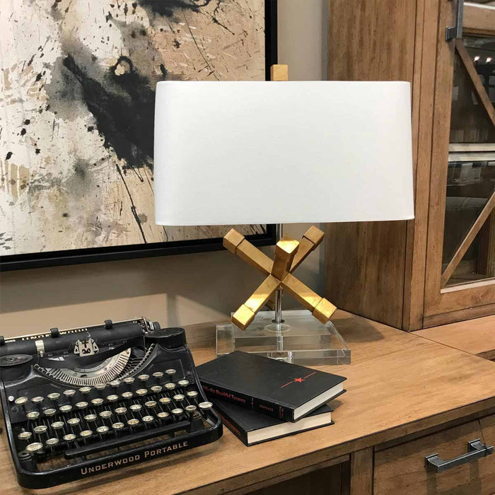 Gilded Nola Jackson Square 1 Light Gold Table Lamp — alternate view
