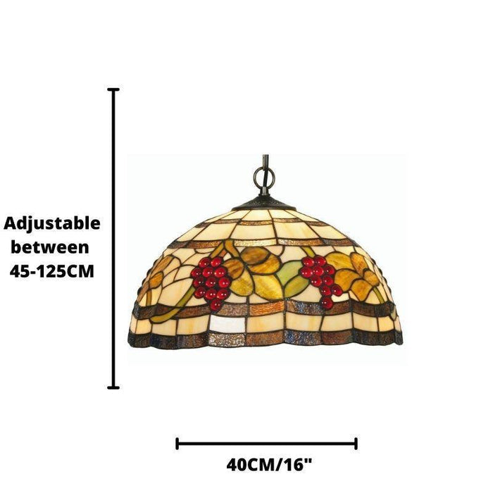 oaks tiffany grapes ceiling pendant light Living Room Image