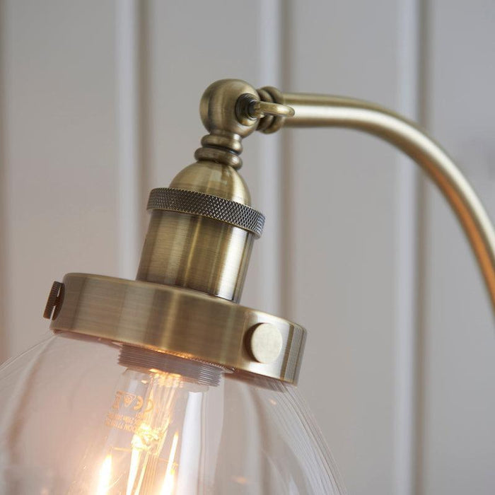 Hansen Brass Floor Lamp knuckle