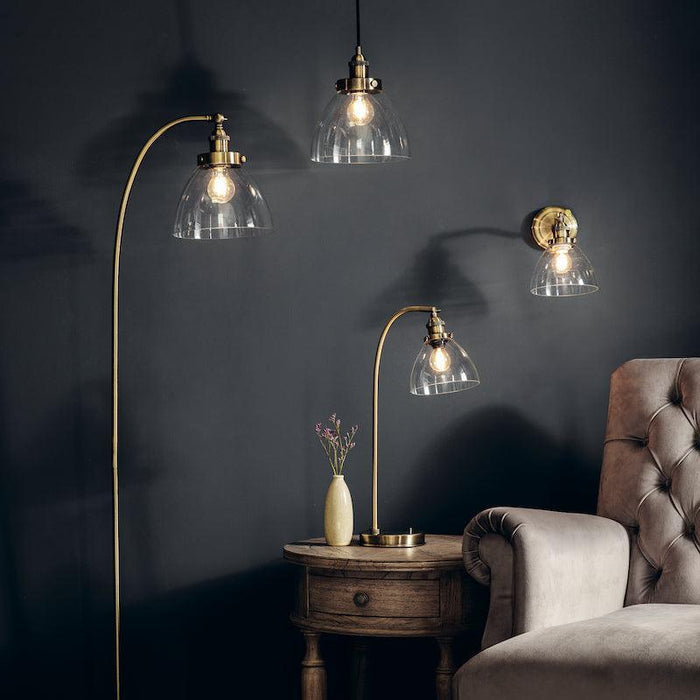 Hansen Brass Ceiling Pendant Light  family