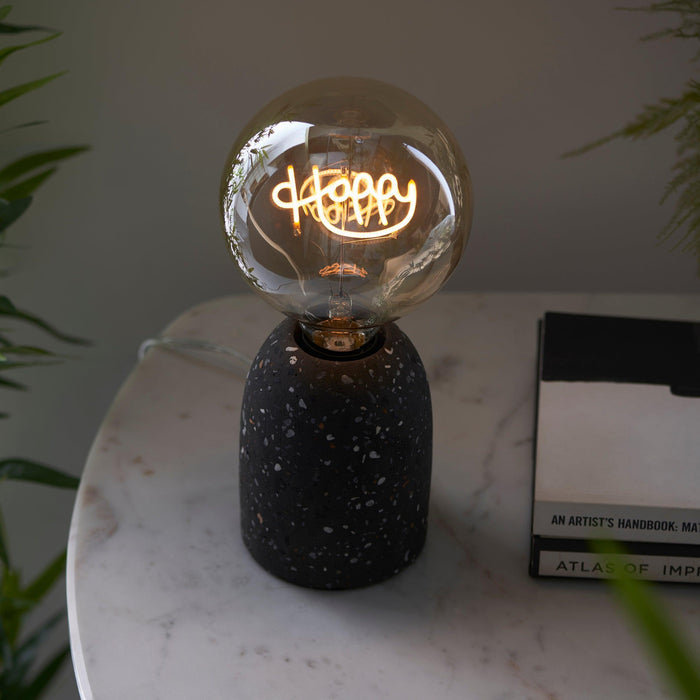 happy led filament amber globe decorative 2w light bulb Hallway Lighting Image