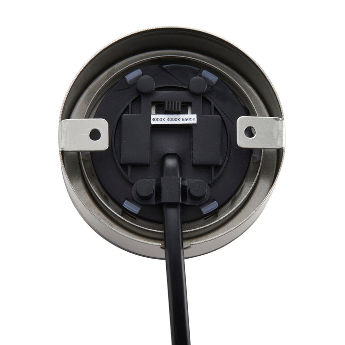 hera brushed chrome cabinet light cct 2 5w by saxby lighting, close up image 120