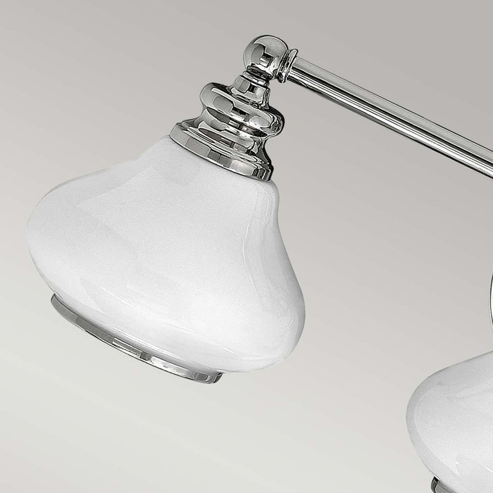 Hinkley Ainsley 3 Light Polished Chrome Bathroom Wall Light — product detail