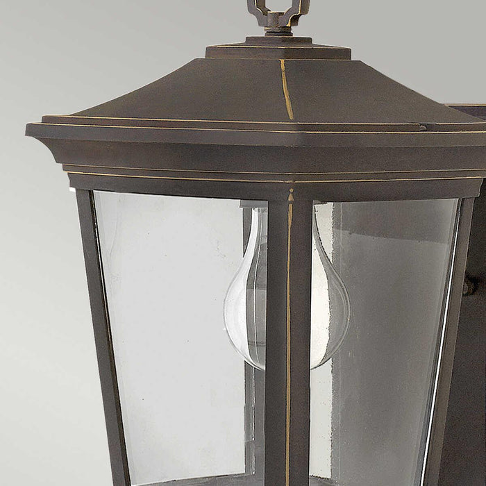 Hinkley Bromley Small Outdoor Wall Light by exterior wall image