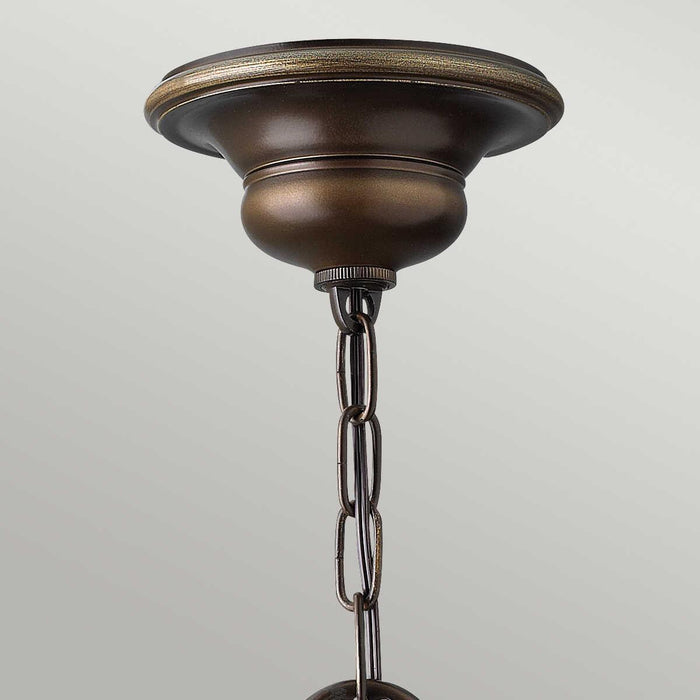 Hinkley Cello Antique Bronze 3 Light Chandelier-Elstead Lighting-5-Tiffany Lighting Direct