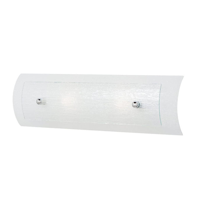 hinkley duet 2 light polished chrome bathroom wall light