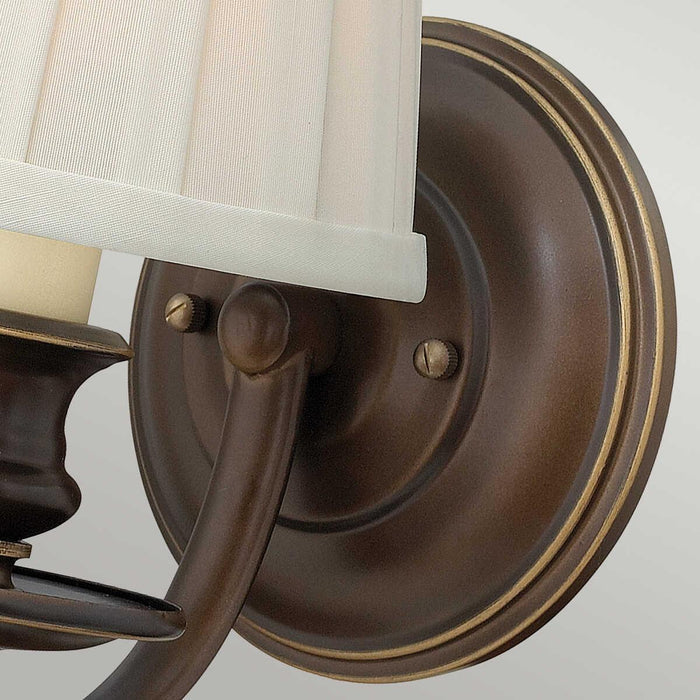 Traditional Wall Lights - Hinkley Dunhill Brass Wall Light HK-DUNHILL1