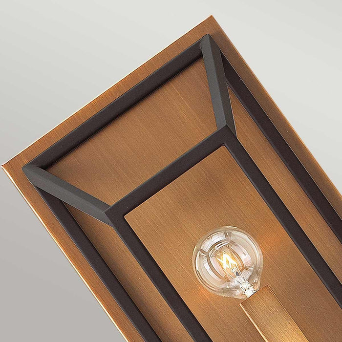 Hinkley Fulton 2 Light Bronze Wall Light — product detail