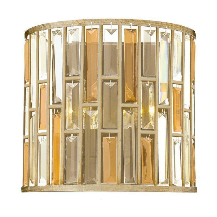 Traditional Wall Lights - Hinkley Gemma 2It Wall Light HK/GEMMA2/A SL