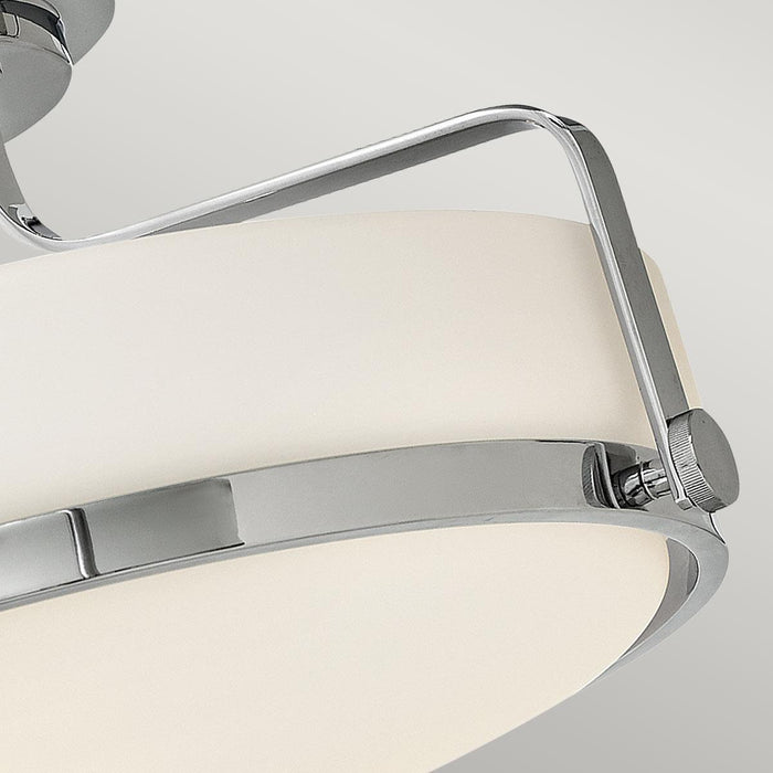 Hinkley Harper Medium Semi-Flush Polished Chrome Light — product detail