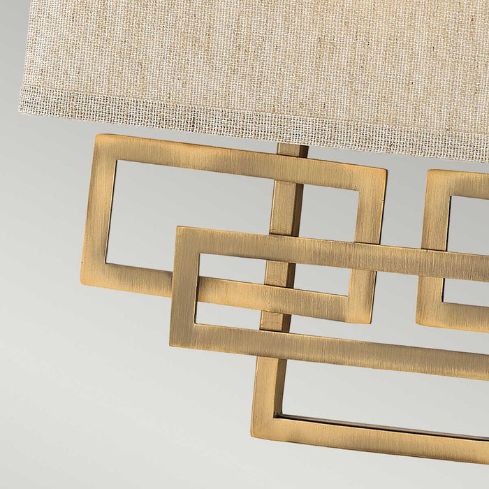 IP Rating Image - Brass wall Light Bathroom or exterior lighting