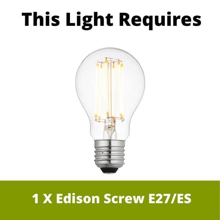 Elstead Manhattan Oil Rubbed Bronze Finish Small Outdoor Wall Lantern 2 lamp bulb guide