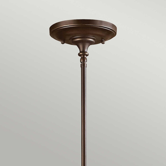 Hinkley Mayflower Bronze Small Pendant Ceiling Light-Ceiling Pendant Lights-Elstead Lighting-4-Tiffany Lighting Direct