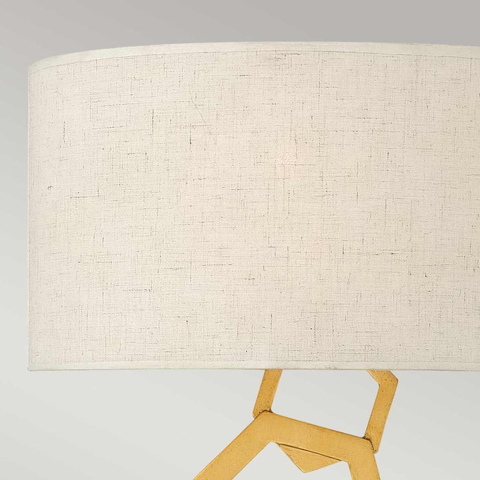 Hinkley Moxie 2 Light Sunset Gold Wall Light — side profile