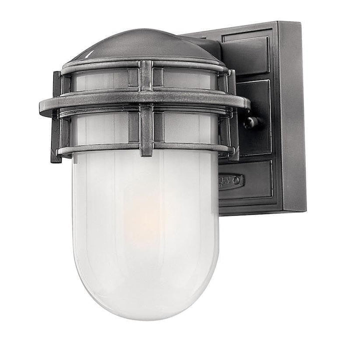 Elstead Reef Hematite Finish Mini Outdoor Wall Lantern 1