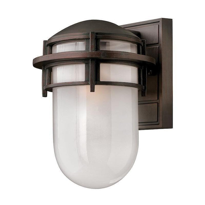 Elstead Reef Victorian Bronze Finish Small Outdoor Wall Lantern 1