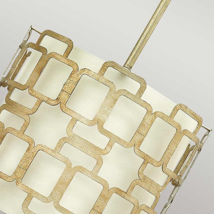 Hinkley Sabina 3 Light Silver Pendant Ceiling Light — product detail