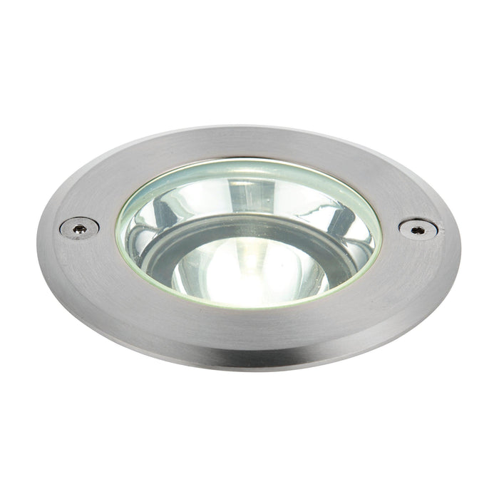 hoxton led stainless steel decking light cool white ip67 6w by saxby lighting, close up image 243