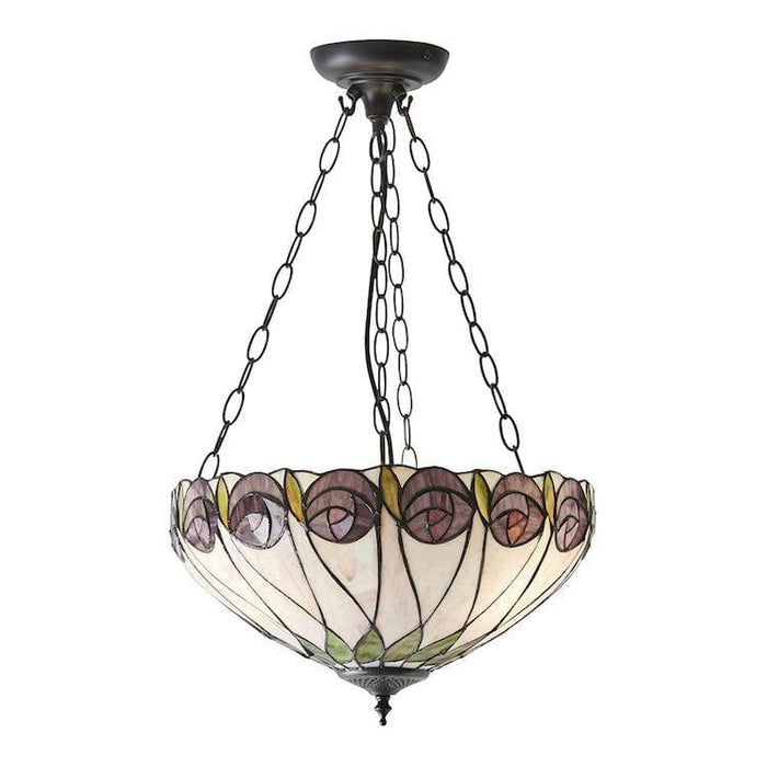 Invaerted Ceiling Pendant Lights - Hutchinson Medium Inverted Pendant Light T049SH40 & SU3C/ADJ