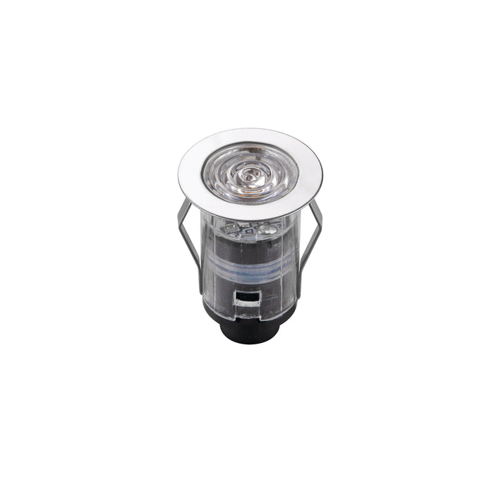 ikonpro cct 3000k 4000k 25mm decking light kit ip67 0 75w by saxby lighting, close up image 96