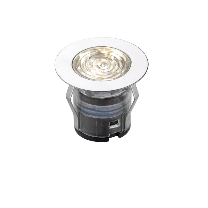 ikonpro cct 3000k 4000k 35mm decking light kit ip67 0 75wby Saxby Lighting, close up image