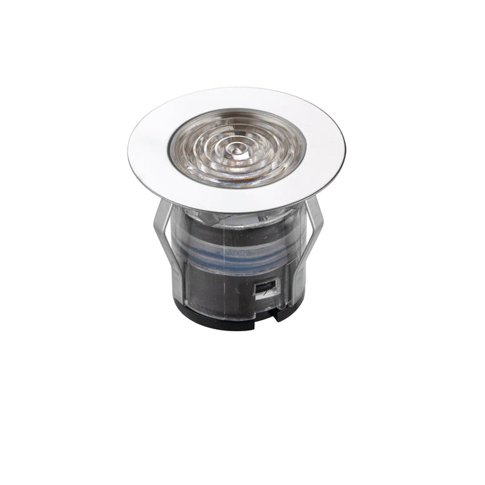 ikonpro cct 3000k 4000k 35mm decking light kit ip67 0 75w by saxby lighting, close up image 95