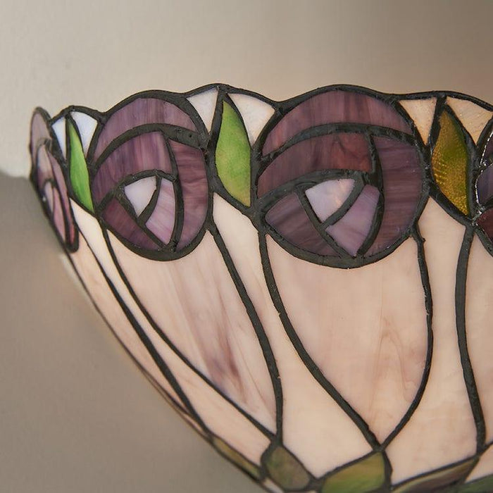 hutchinson tiffany wall light mDining room lighting