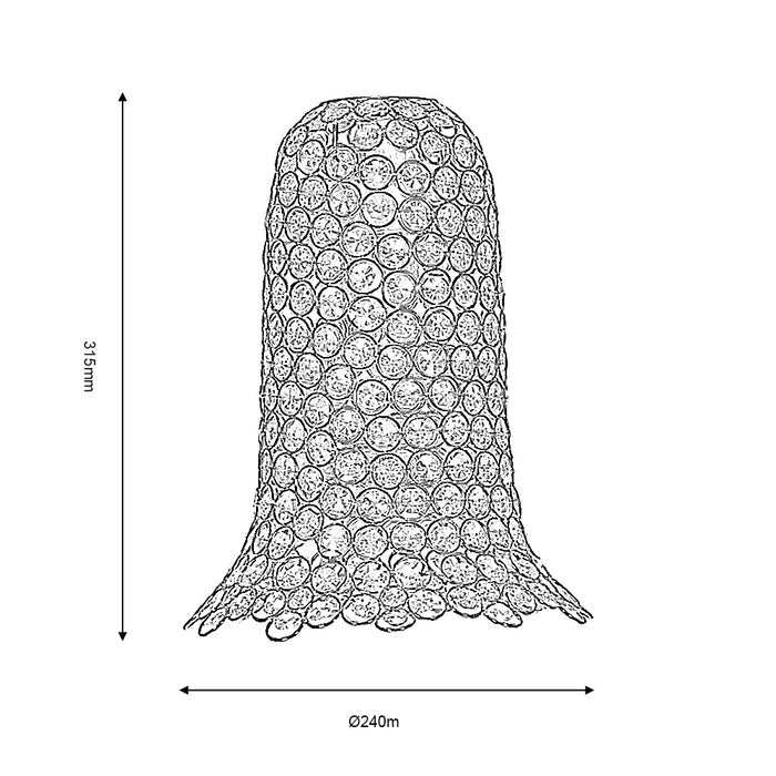 Ireby Non Electric Pendant Ceiling Lamp Shade — alternate view