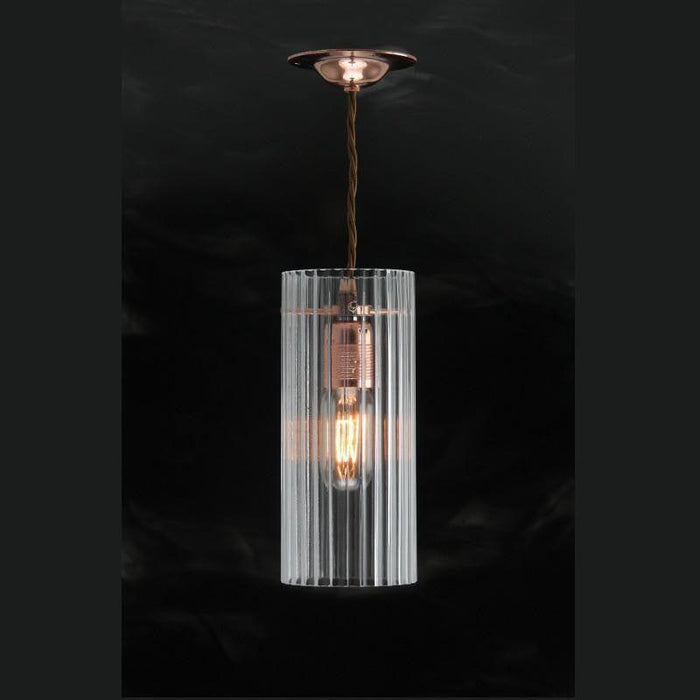 Art Deco Ceiling Lights - Kansa Elongated Prismatice Ceiling Ligth BULA49
