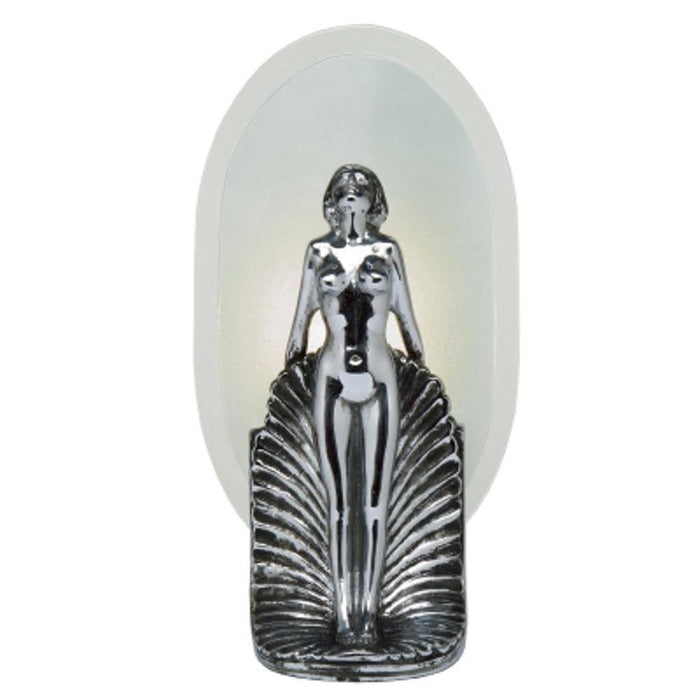 Art Deco Statue - Kansa Pearl Brass Statuette PEARL84