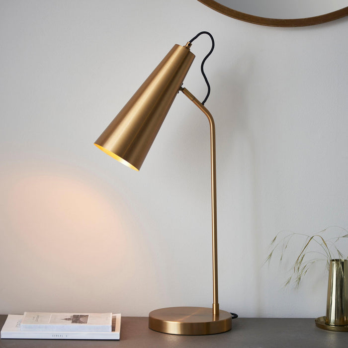 Karna New Industrial Brass Table Lamp-Endon Lighting-Living-Room-Tiffany Lighting Direct-[image-position]