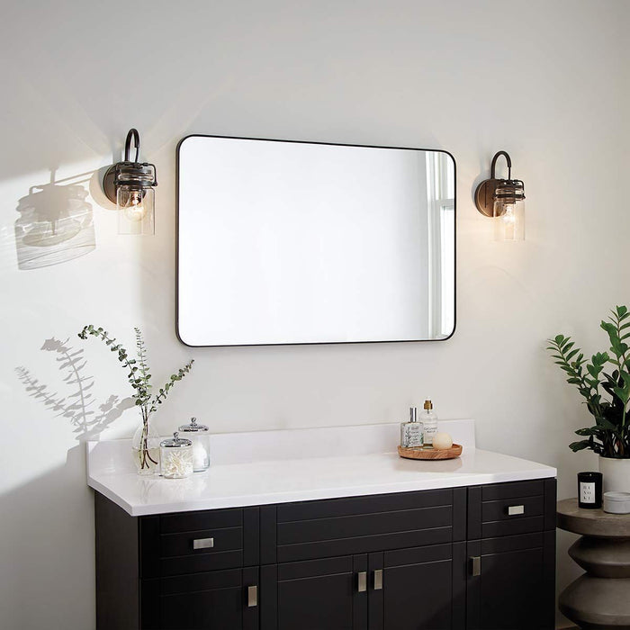 Kichler Brinley 1 Light Nickel Wall Light — alternate view