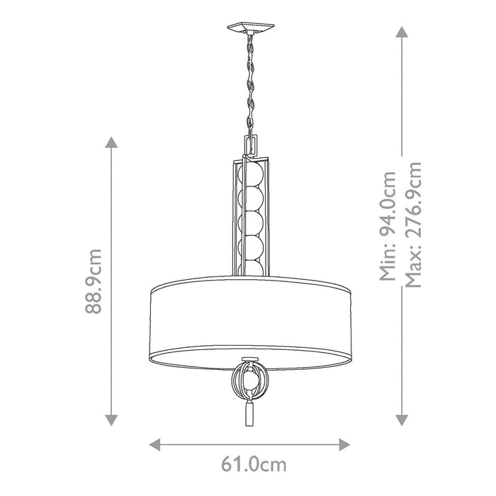 Kichler Celestial Pendant Ceiling Light — close-up detail
