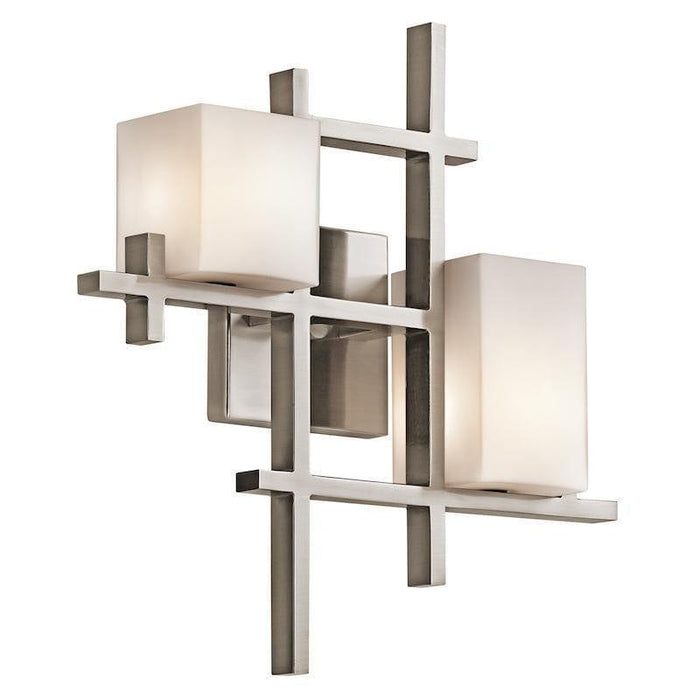 Traditional Wall Lights - Kichler City Lights 2lt Wall Light KL/CITY LIGHTS2