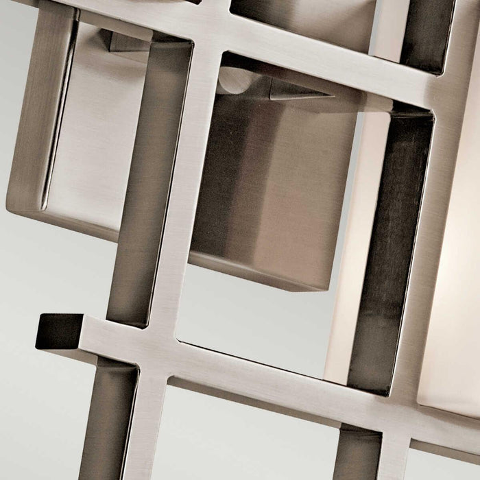 kichler city lights 2lt wall light kl city lights2 Living Room Close Up