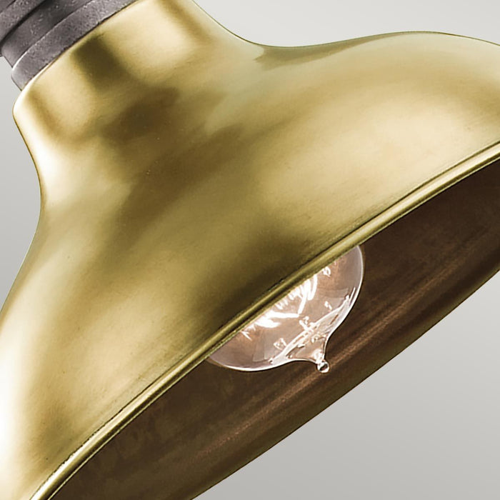 Kichler Cobson 1 Light Mini Natural Brass Ceiling Pendant — product detail
