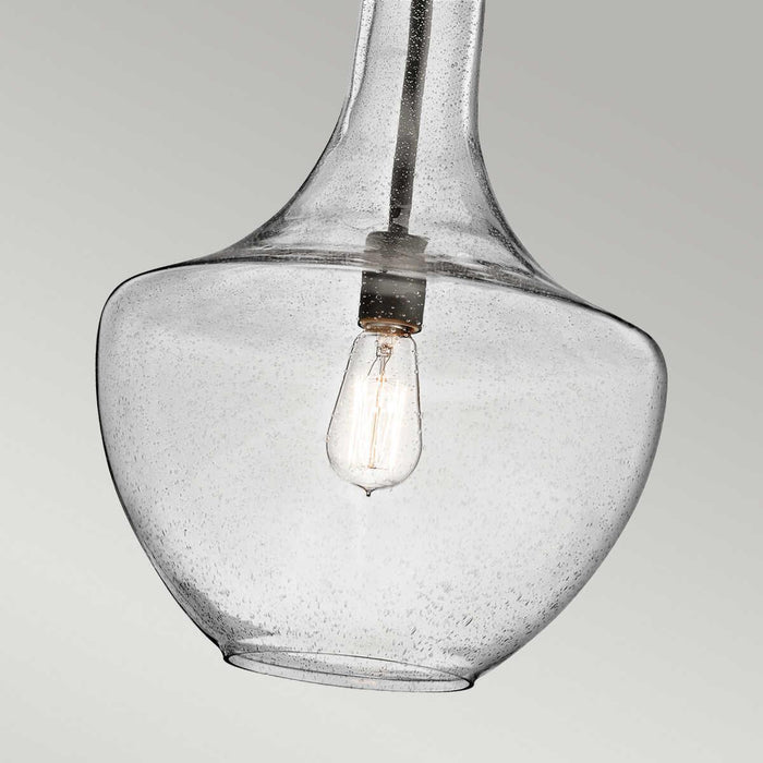 Kichler Everly 1 Light Medium Bronze Ceiling Pendant Light-Ceiling Pendant Lights-Elstead Lighting-4-Tiffany Lighting Direct