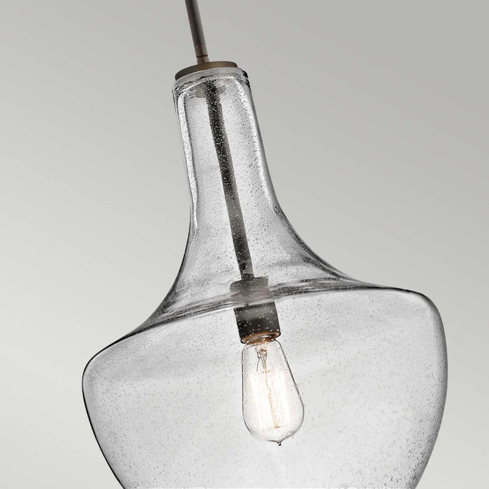 Kichler Everly 1 Light Medium Bronze Ceiling Pendant Light-Ceiling Pendant Lights-Elstead Lighting-2-Tiffany Lighting Direct