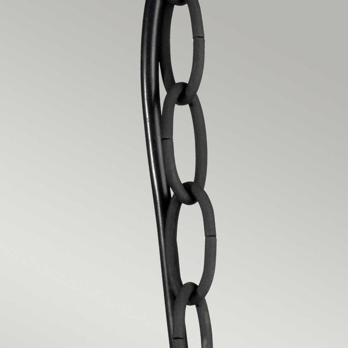 elstead luverne rubbed bronze finish outdoor pendant lantern Living Room Close Up