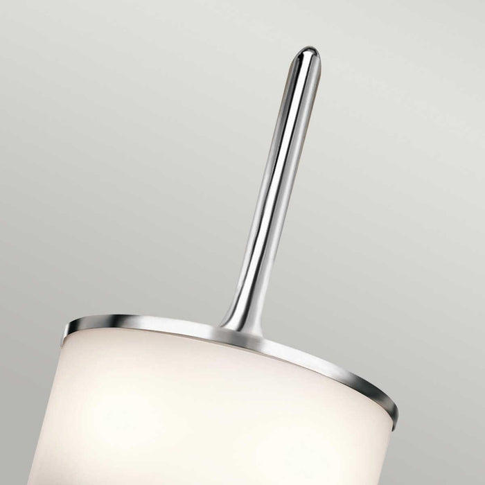 Kichler Mona 2 Light Polished Chrome Bathroom Wall Light - 17cm — product detail