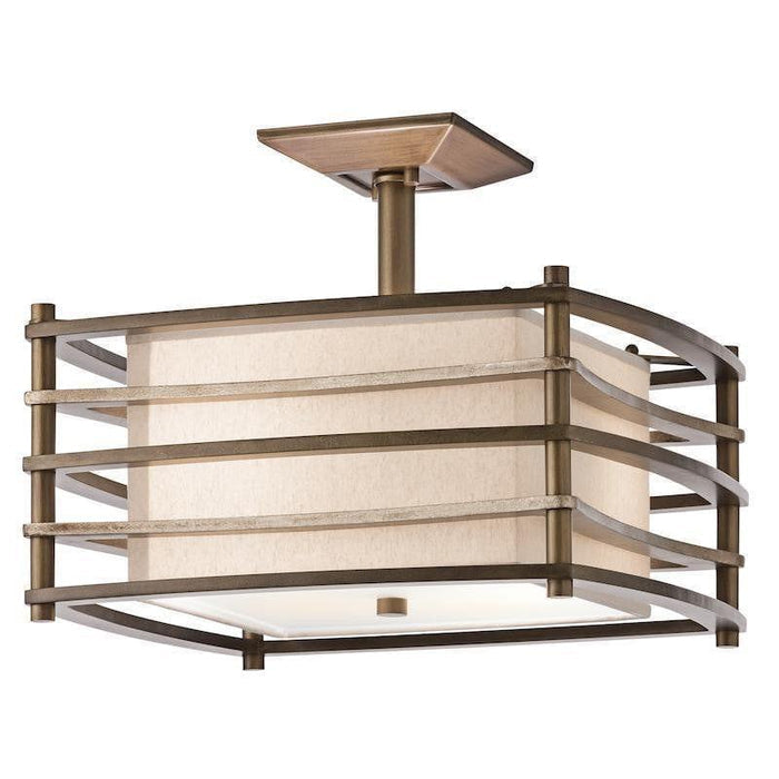 Traditional Flush & Semi Flush Ceiling Lights - Kichler Moxie Semi-Flush Ceiling Light KL/MOXIE/SF