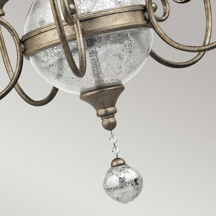 Kichler Rosalie 5 Light Gold Chandelier Ceiling Light — product detail