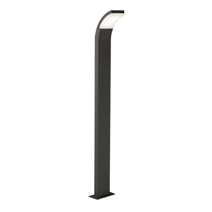 Kroz LED Grey Exterior Mini Bollard Post IP54