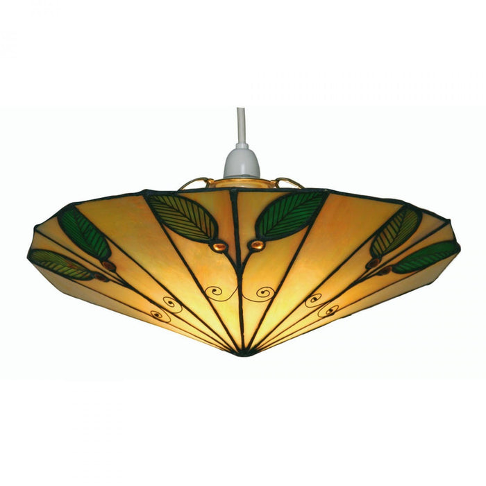 Tiffany Non Electric Pendants - Oaks Tiffany Leaf Non Electric Pendant OT 3020 NE