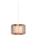 lech large non electric pendant copper with white centre