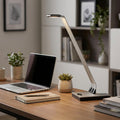 LEGI Chrome Modern Desk Lamp office image
