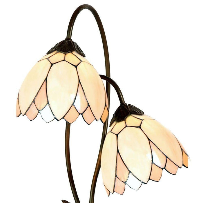 lilly double tiffany lamp 5ll 5602 Living room lighting image