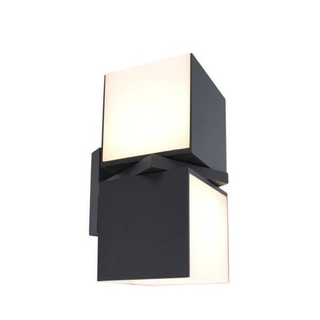 Lutec Cuba LED Adjustable Wall Light - Dark Grey 5193801118