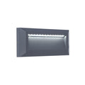 Lutec Helena Outdoor Grey LED Wall Light 5191602118