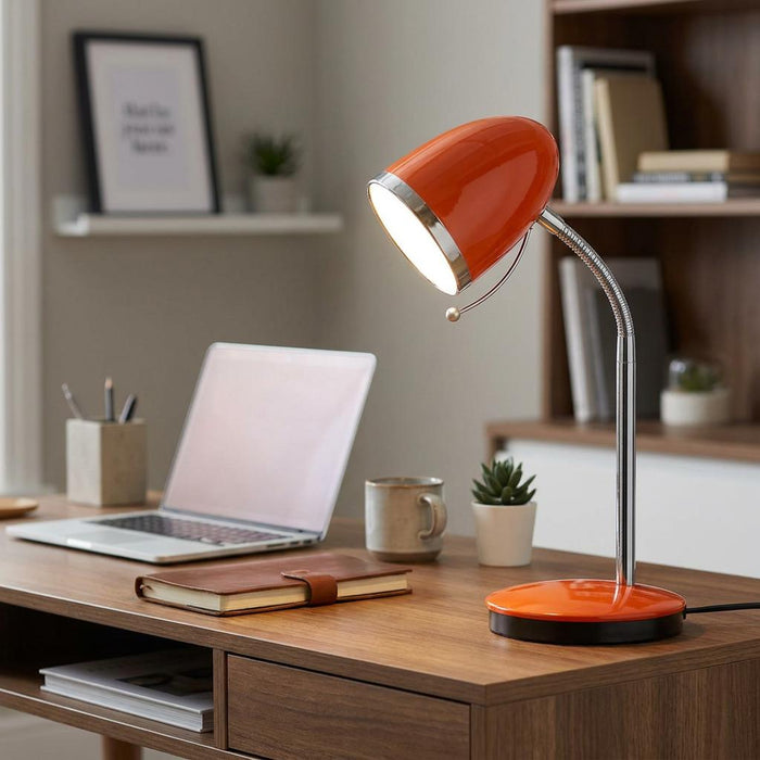 Madison Orange Desk Lamp office image